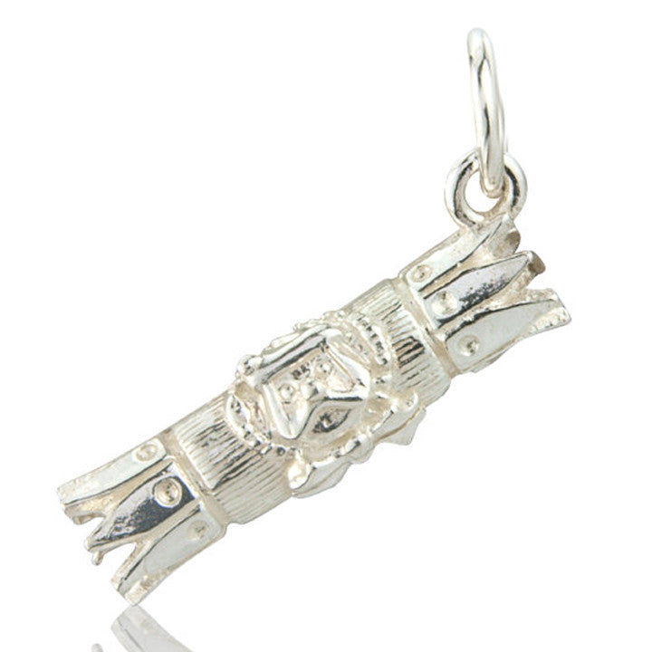 'Christmas Cracker', silver charm