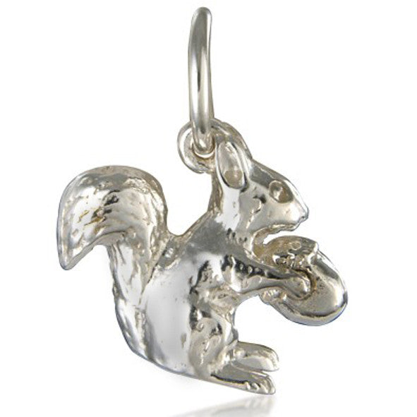 'Nutty Squirrel', silver charm