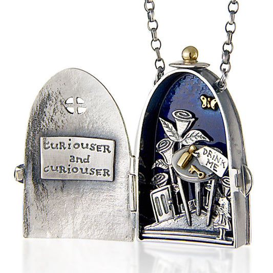 'Curiouser and Curiouser' locket