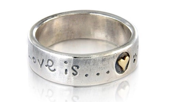 'Love is... Cat', ring