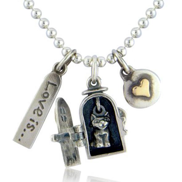 'Love is....Cat' Locket