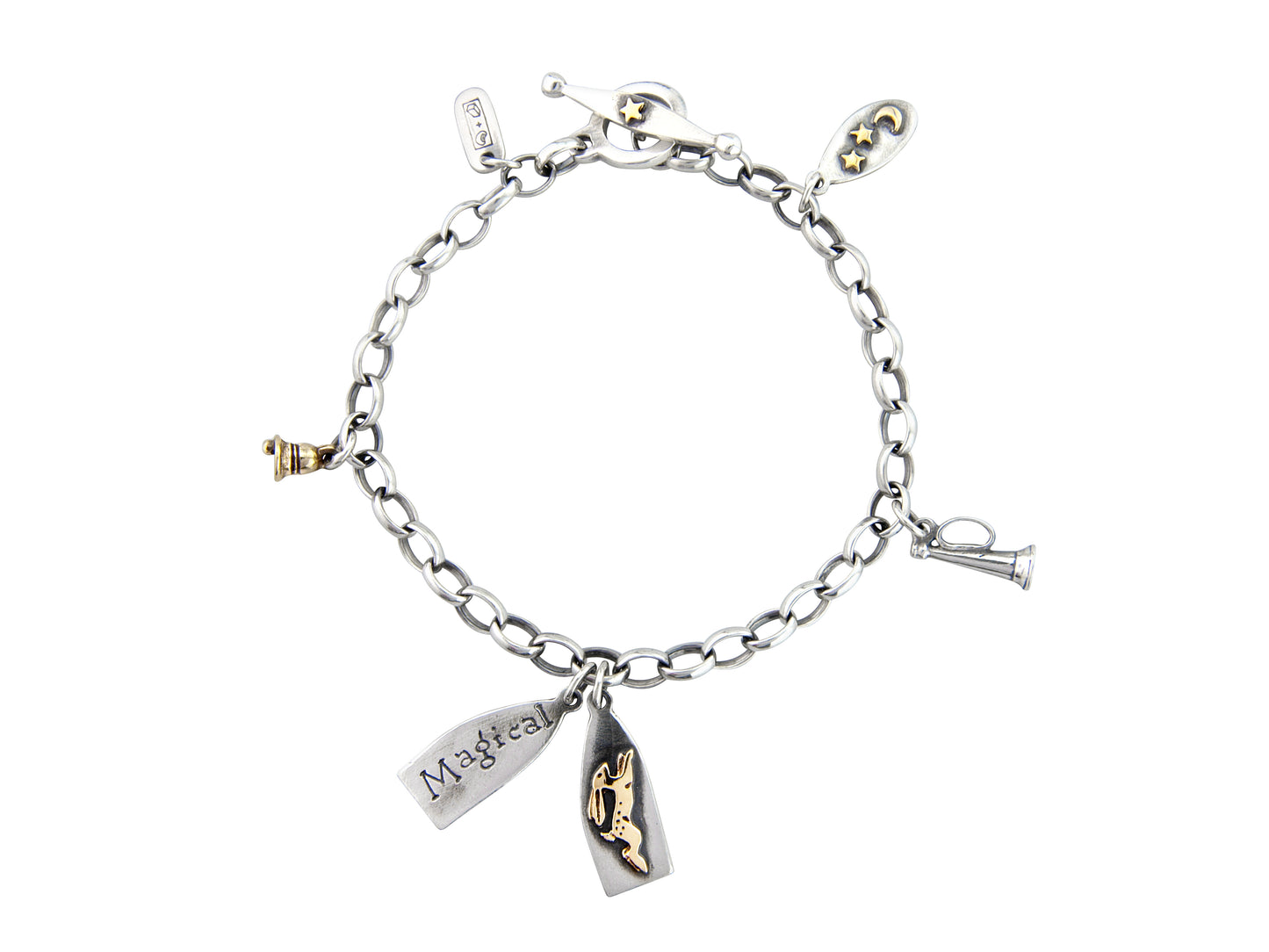 'Magical Hare', charm bracelet