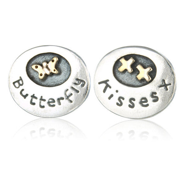 'Butterfly Kisses', earrings