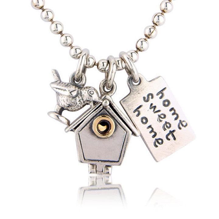 'Home Sweet Home', necklace