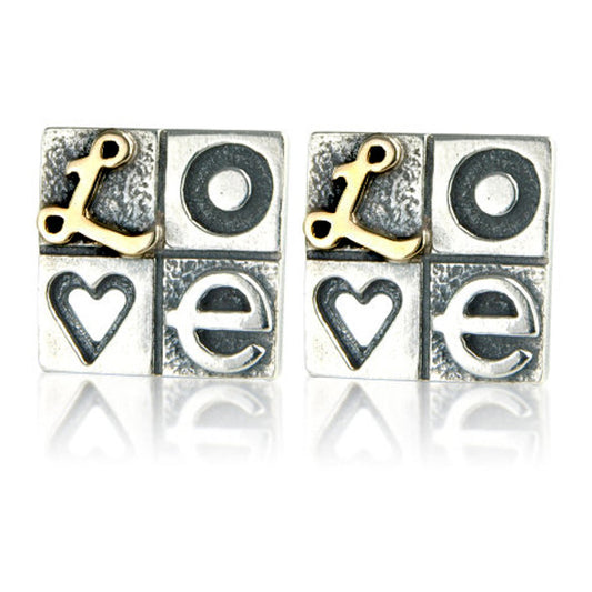 'LOVE' earrings