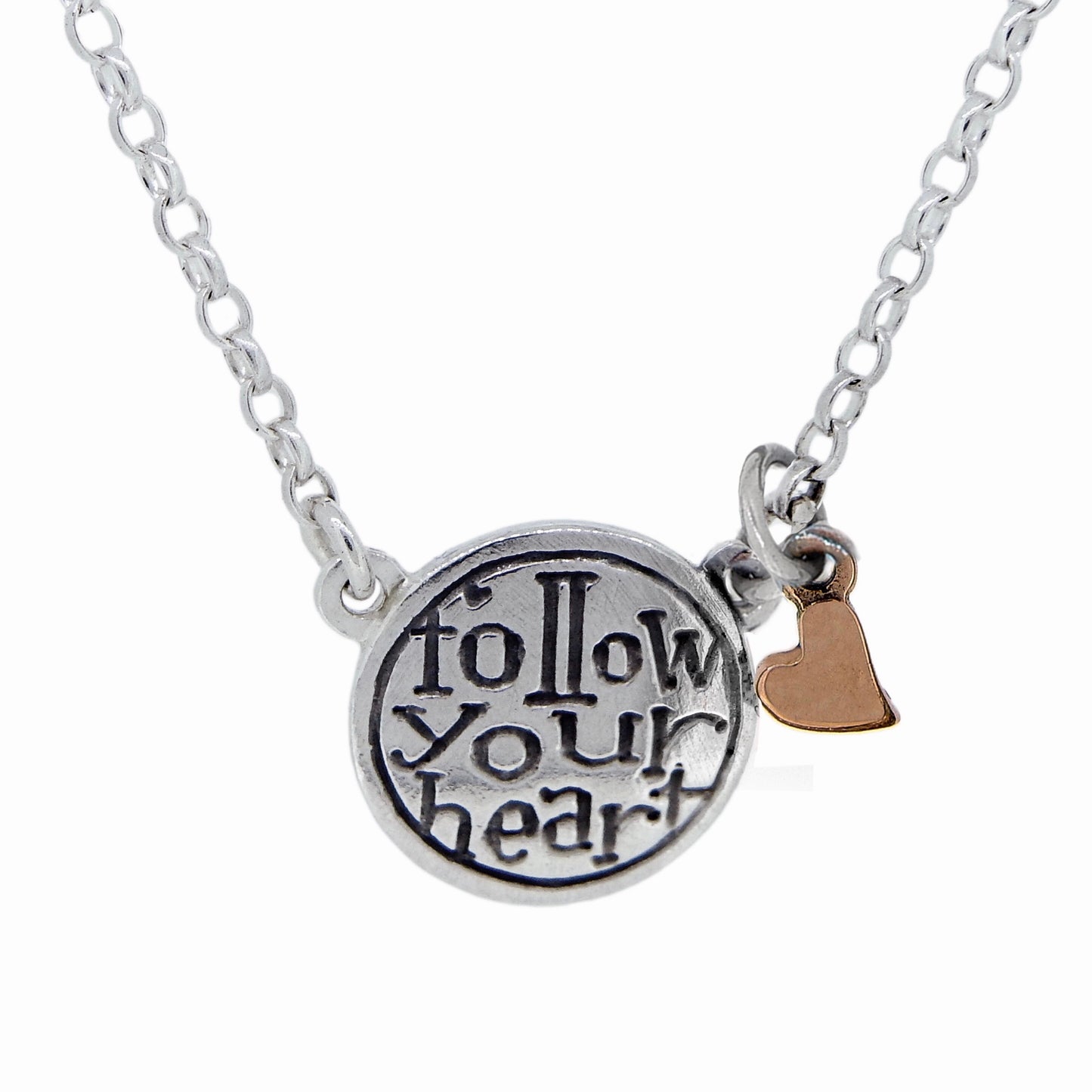 'Follow Your Heart', necklace