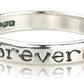 'With Love and Kisses Forever', ring stack