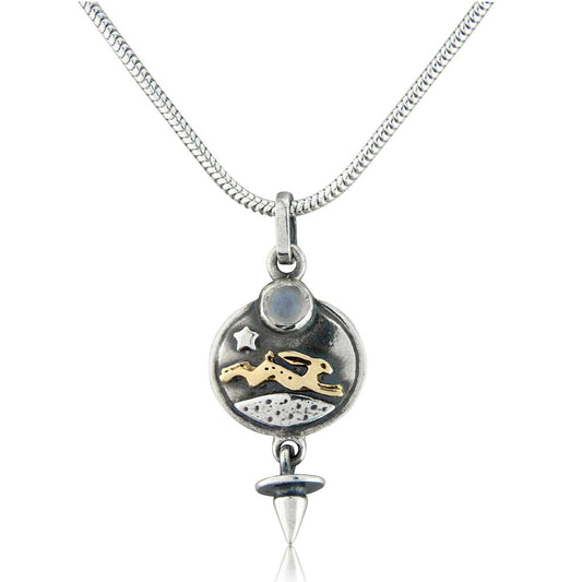 'Hare & Moonstone', Necklace
