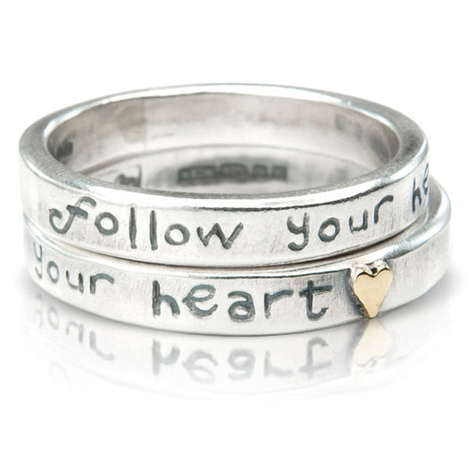 'Follow your Heart', ring