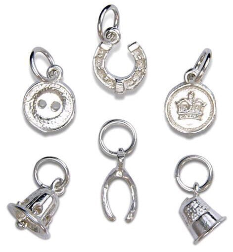 Solid sale silver charms