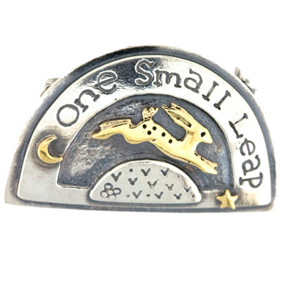 'One Small Leap' Brooch